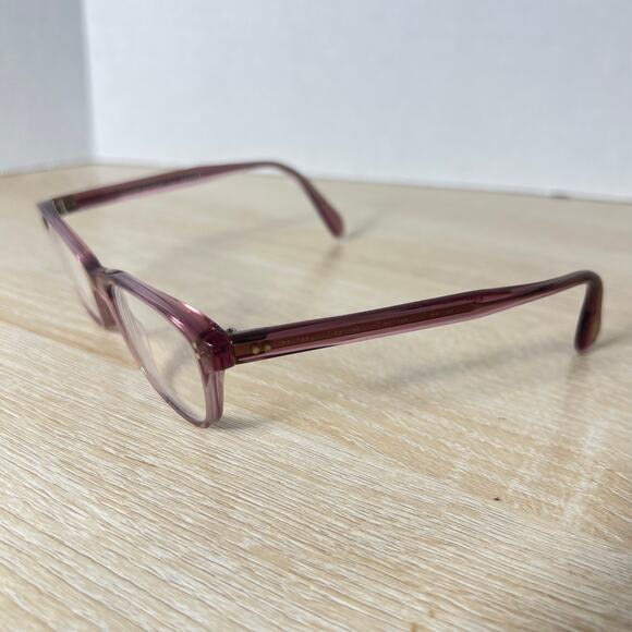 Oliver Peoples OV5224 1656 Ashton Eyeglasses Pink Translucent FRAMES 46-17-140 main image 6